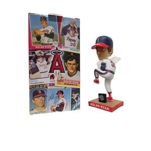 2017 Nolan Ryan California Angels 4 No Hitter Commemorative Bobblehead SGA